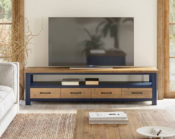 Splash of Blue – Super Sized Widescreen Television cabinet
