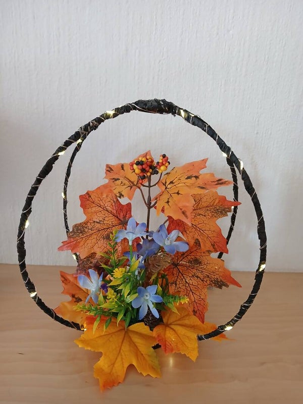 Herbstliche LED Kugel