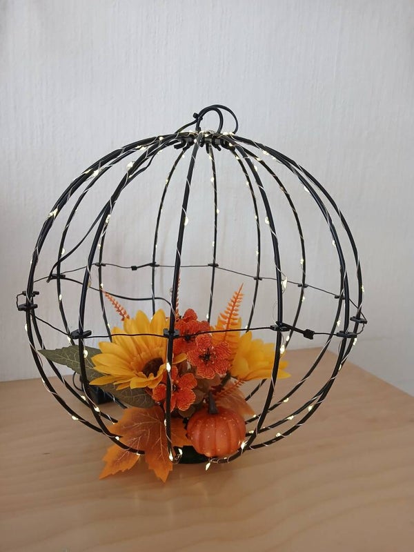 Herbstliche LED Kugel