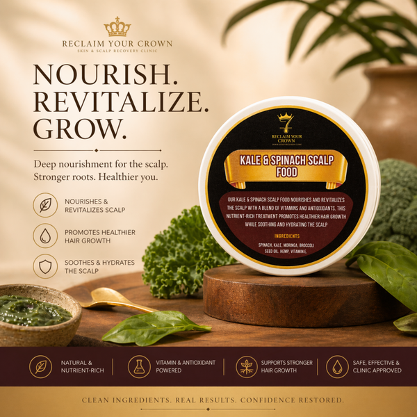 Kale & Spinach Scalp Food- 4 oz