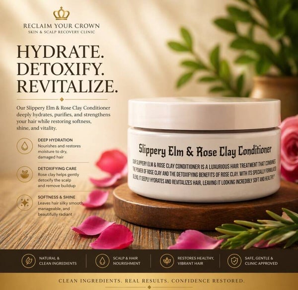 Slippery Elm & Rose Clay Conditioner - 8oz