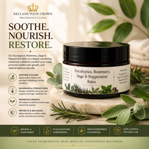 Eucalyptus, Rosemary, Sage & Peppermint Balm- 4oz