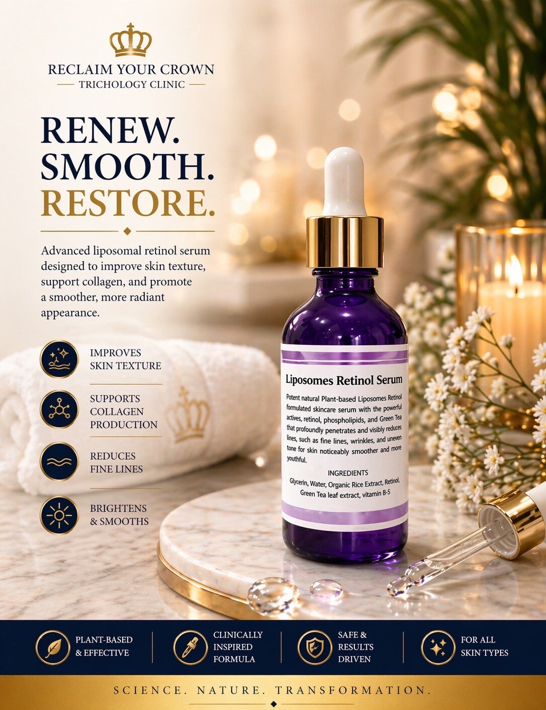 Liposomes Retinol Serum 4oz