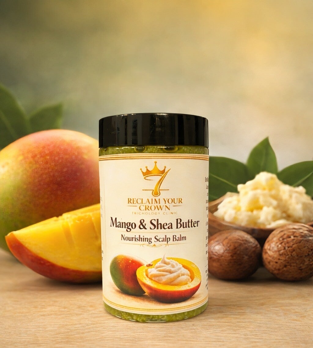 Mango & Shea Butter Nourishing Scalp Balm- 4oz