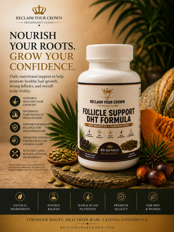 Follicle Support Saw Palmetto &  Pumpkin Seed Oil