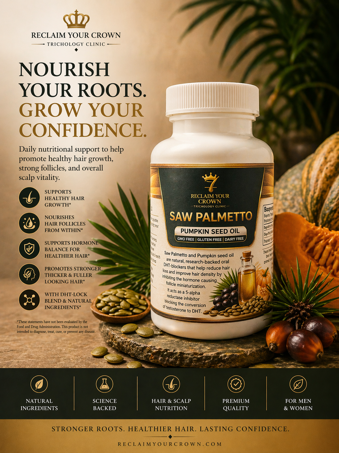 Saw Palmetto with Pumpkin Seed Oil
