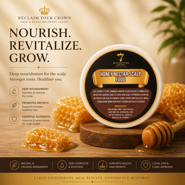 Honey Nectar Scalp Food- 4 oz