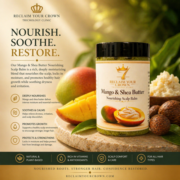 Mango & Shea Butter Nourishing Scalp Balm- 4oz
