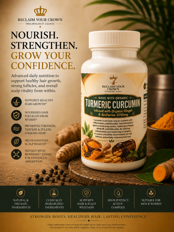Turmeric Curcumin, infused with organic ginger and BioPerine