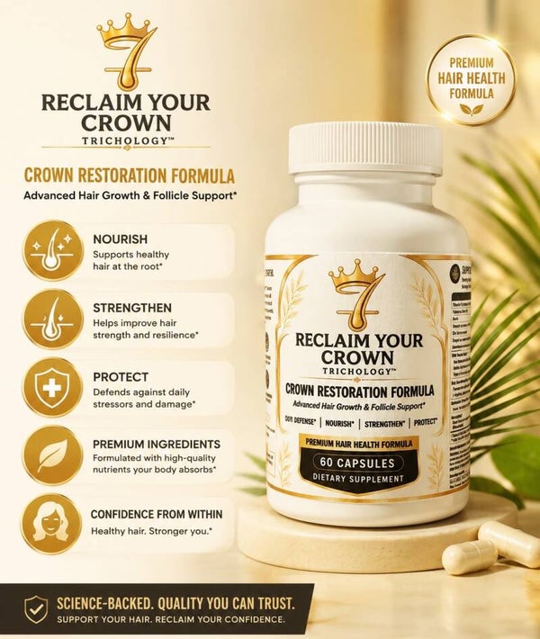 Crown Restoration Formula~ Advance Hair Growth & Follicle Support