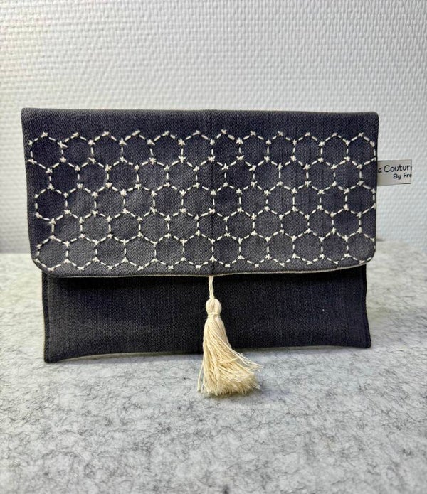 Pochette Jean & Sashiko