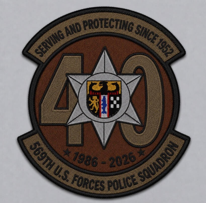40th Anniversary Spice Brown Patch