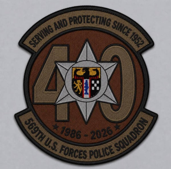40th Anniversary Spice Brown Patch