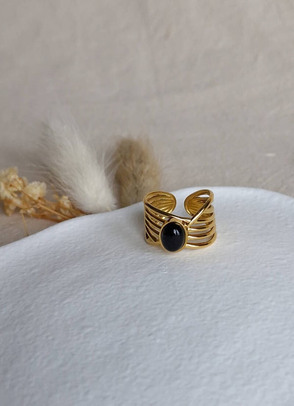 Bague Aurélia Onyx