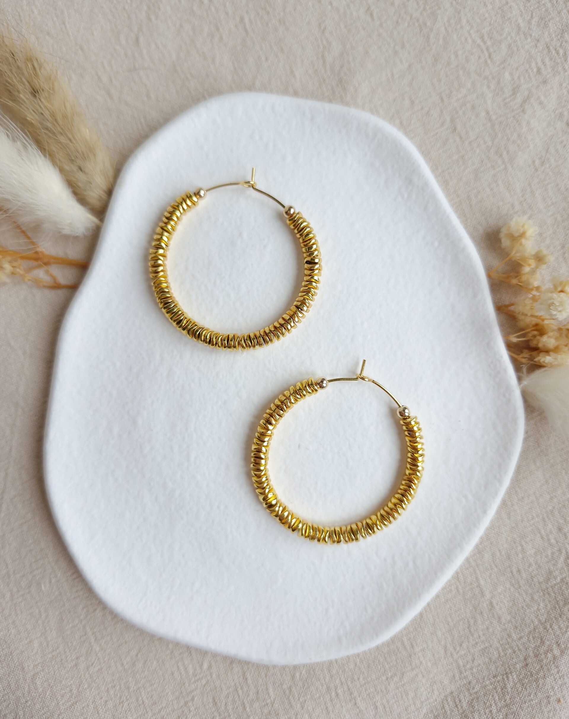 Créoles Sahara Hématite