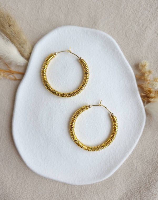 Créoles Sahara Hématite