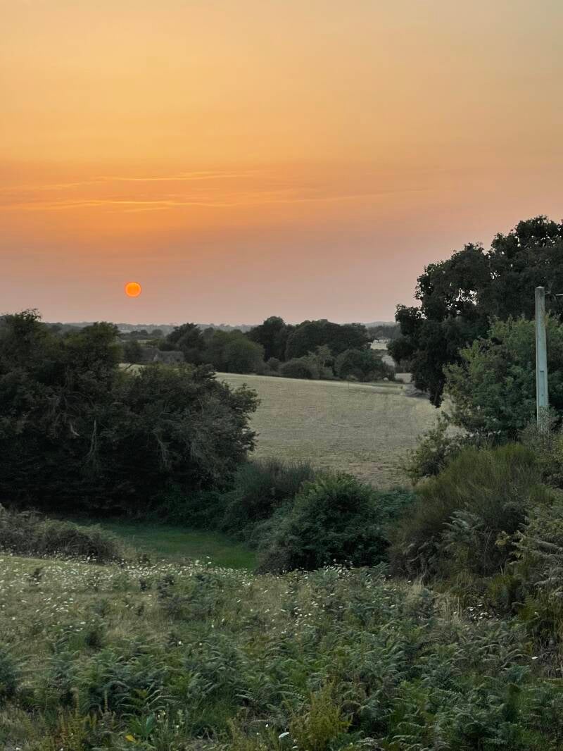 eindeloos wandelen in alle kalmte van het franse platteland