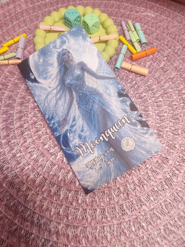 Moonqueen  - A6 Klappkarte