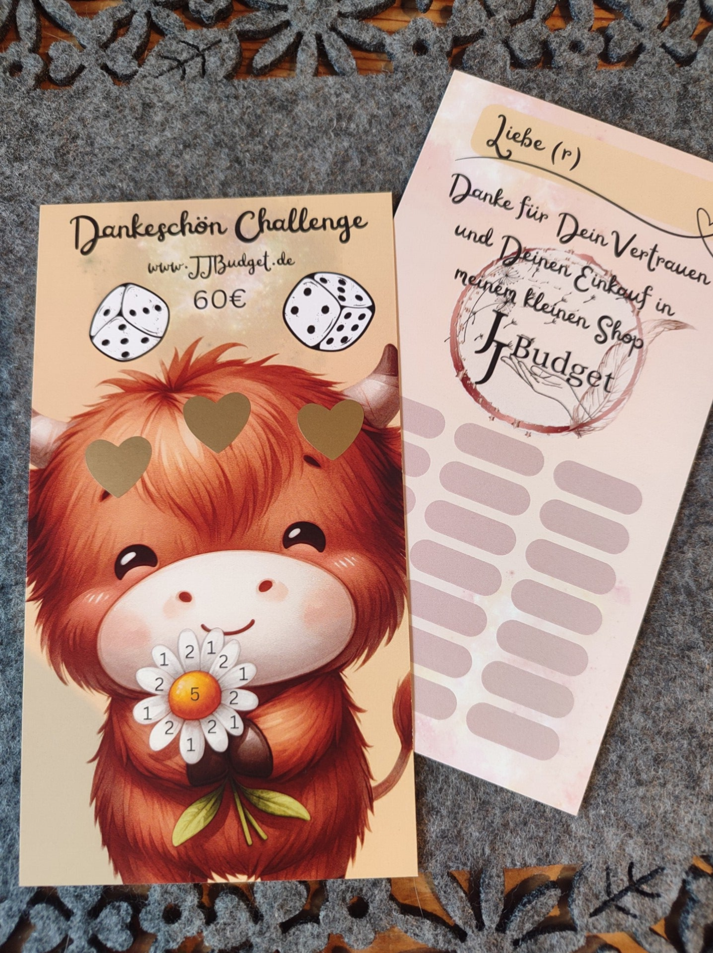 Thank you - Kuh Blume