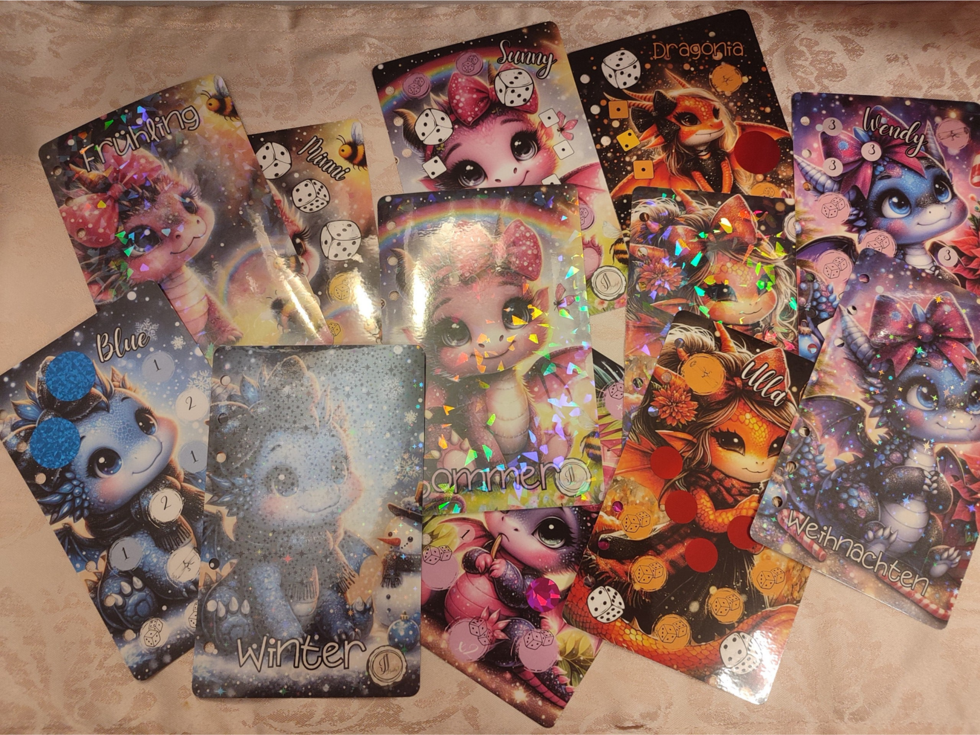 Jahreszeiten mit den Drachen - Drachenreihe