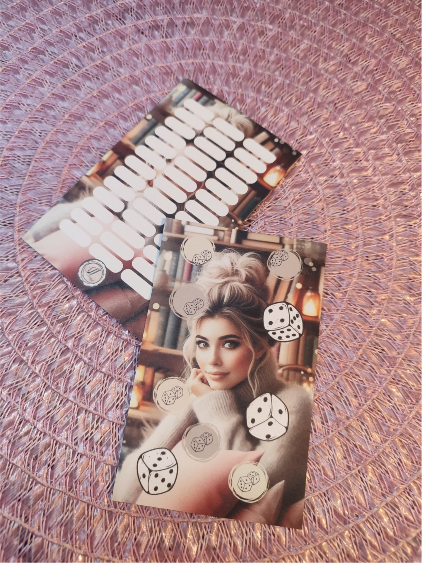 Büchermädchen- A7 -  Dice