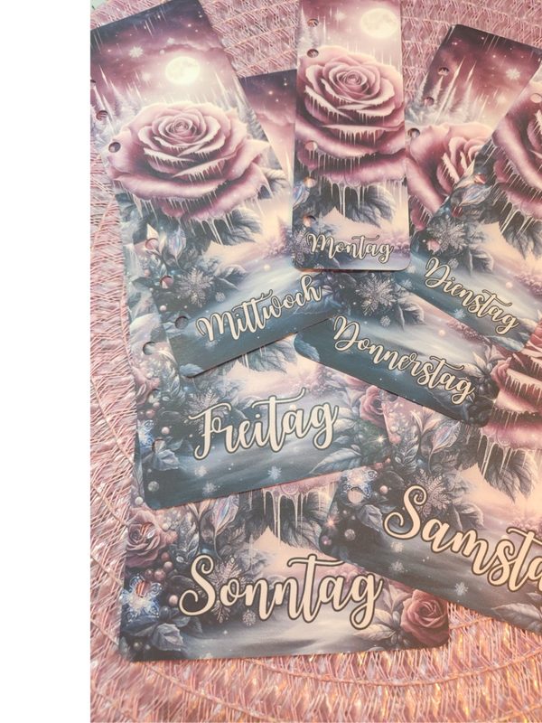 Wochenregister Mo - So - Schneerose