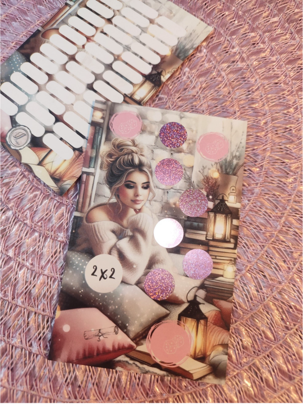 Büchermädchen- A7 -  mix