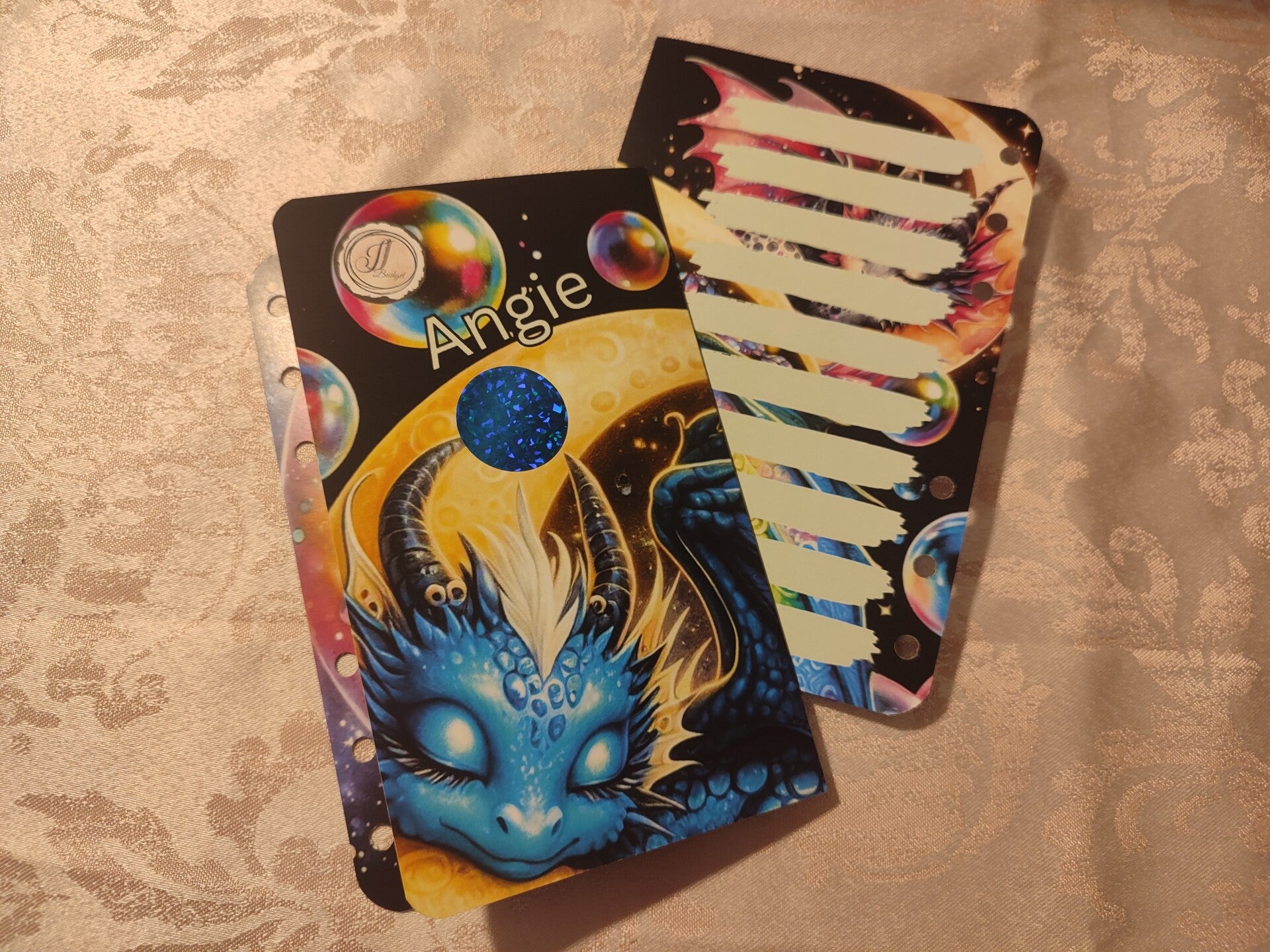 Einheftklappkarte Angie - Drachenreihe