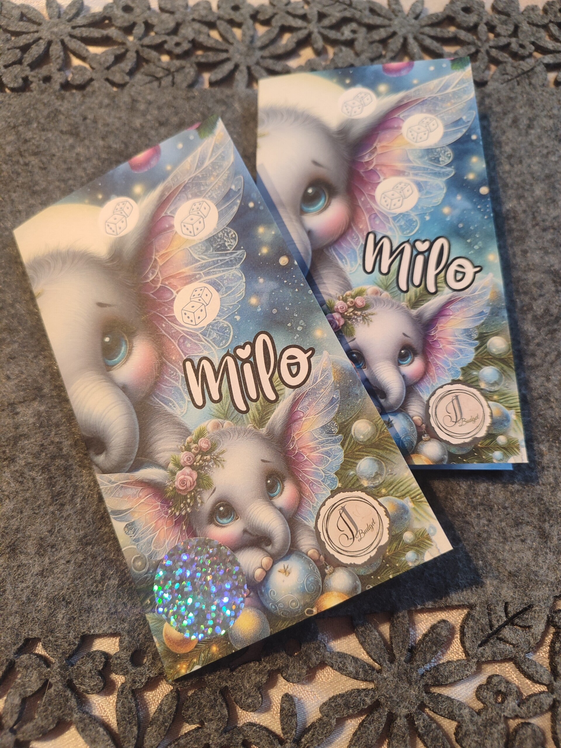 Milo - 2 er Klappkarte