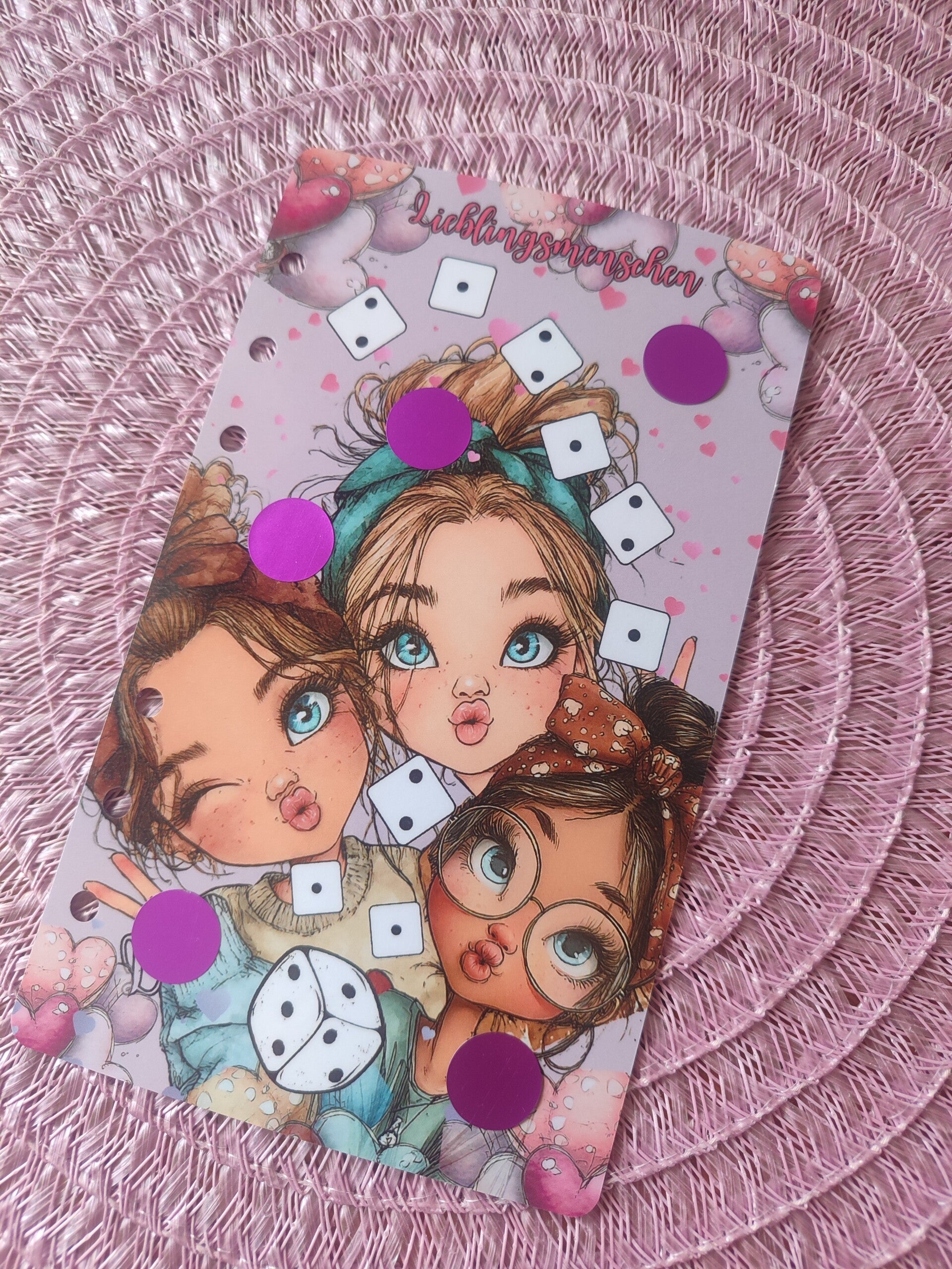 My Girls - A6 Einheftchallenge