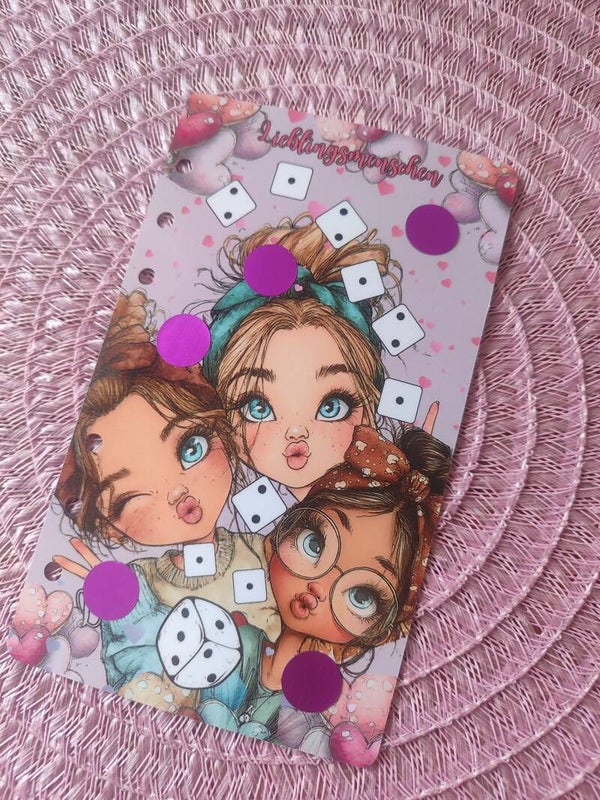 My Girls - A6 Einheftchallenge