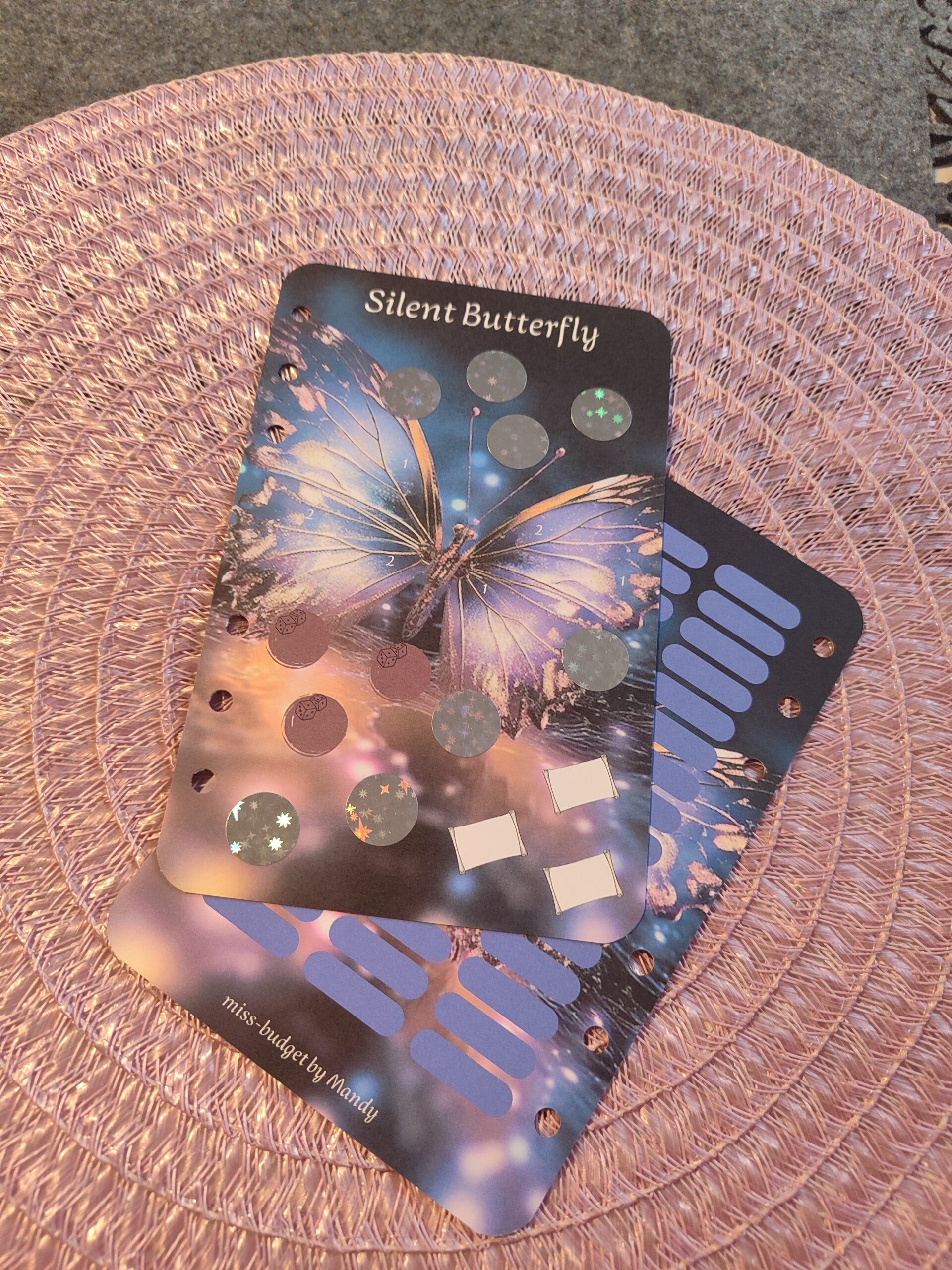 Silent Butterfly - A6 Einheftchallenge