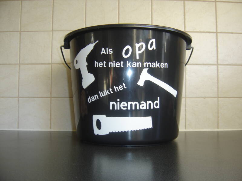 emmer met tekst