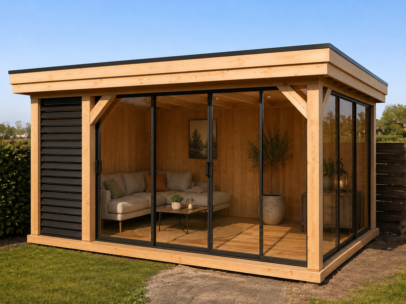 Douglas tuinkamer 3x3