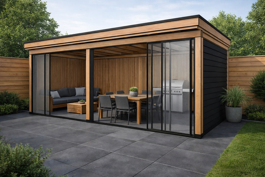 Douglas tuinkamer 6 x 3 meter