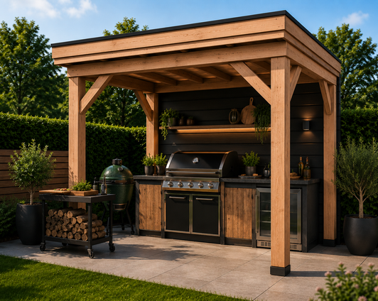 BBQ overkapping
