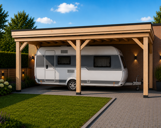 Carport aan huis