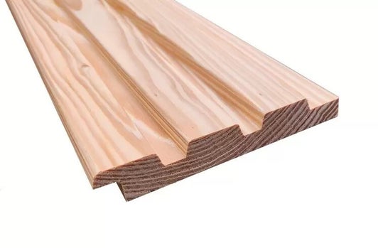 Detail van Rombusprofiel naturel, verticaal