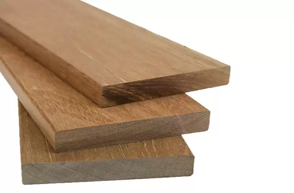 Hardhouten vlonderplanken Bangkirai / Kapur 28 x 190 cm