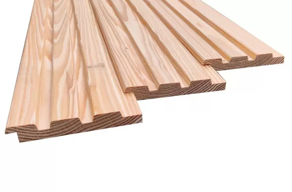 Douglas Triple Profiel rabat 21 x 140 mm Verticaal & Horizontaal