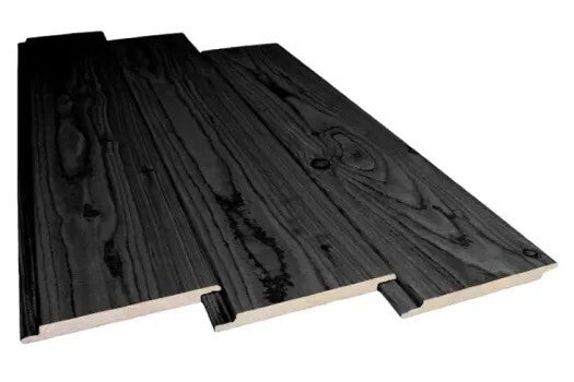 Detail van Sponningplank zwart