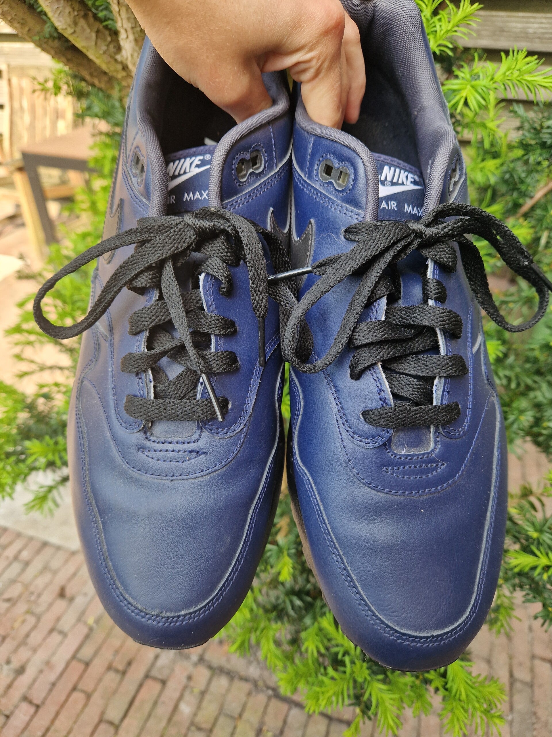 Nike Air Max 1 GS Navy • ✓ Op voorraad bij Outsole