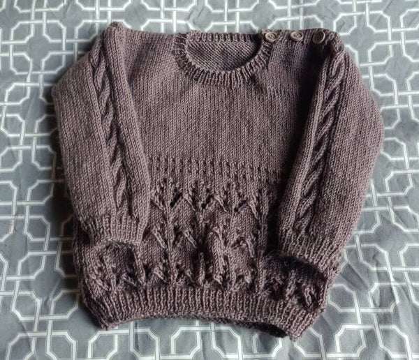 LACE AND CABLE JUMPER
