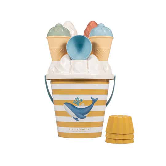 Ijsjes strandset ocean dreams blue