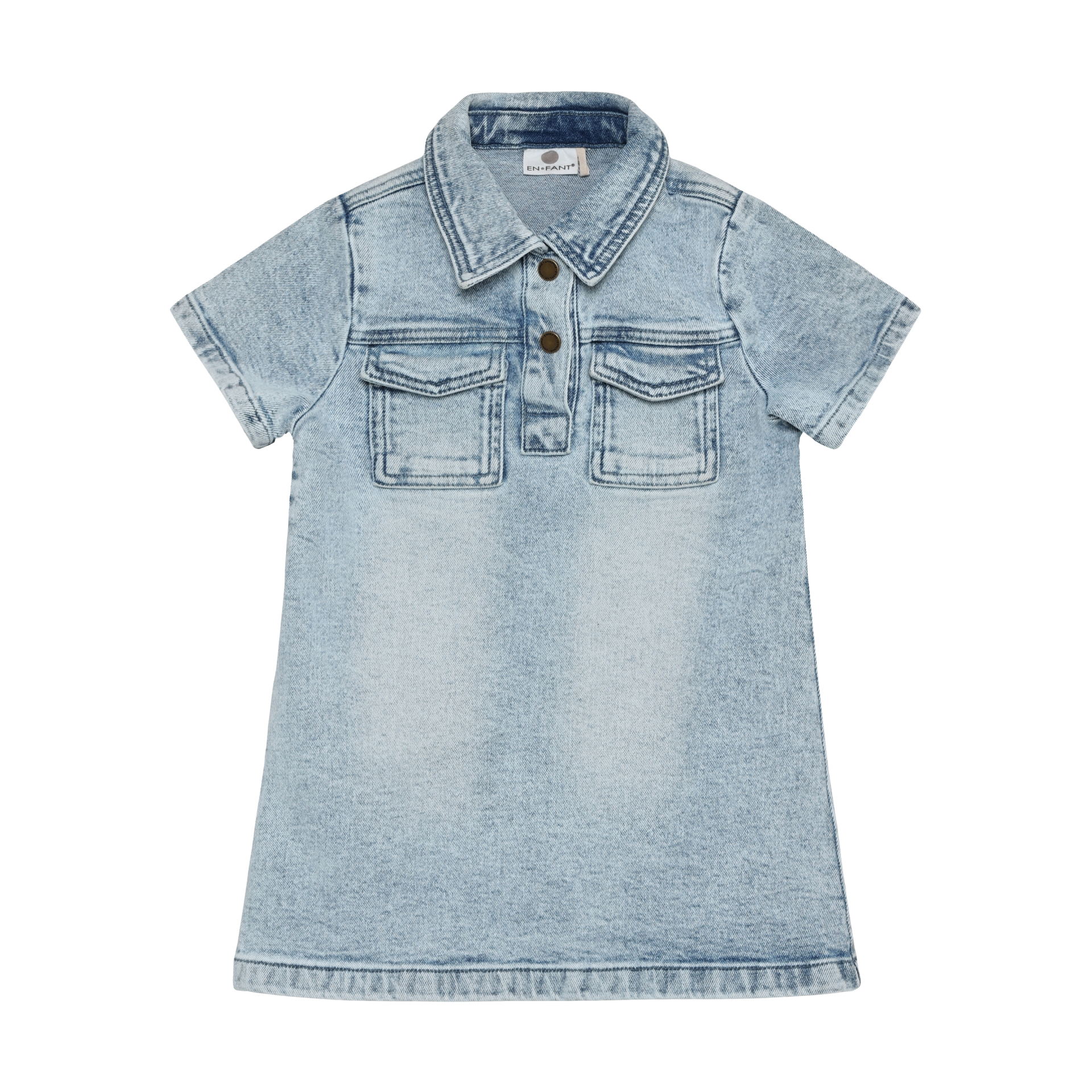 Jeans kleedje - blauw