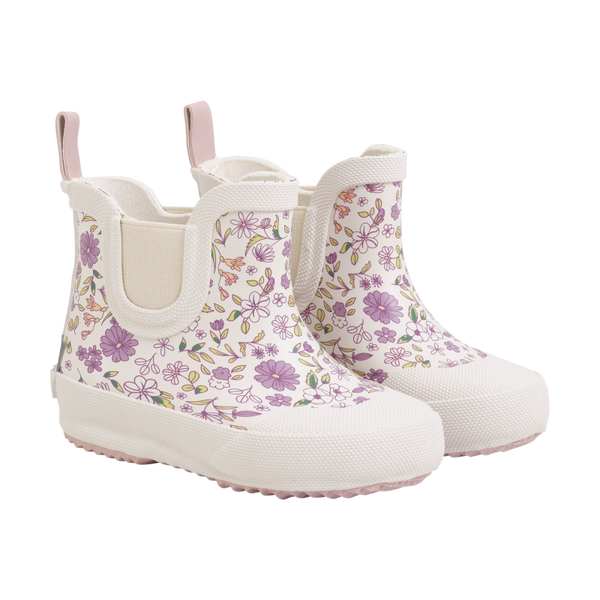 Korte regenlaarzen - Bloemen print