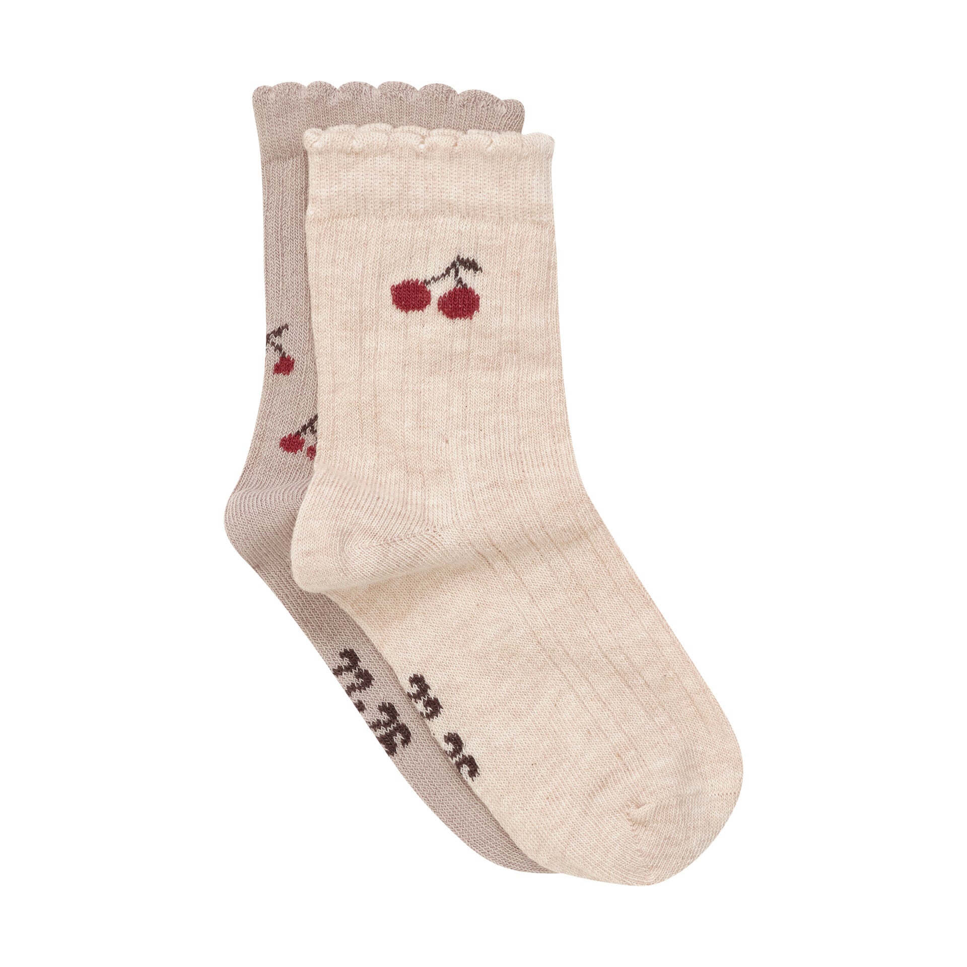 Sokken - 2pack - Kersen