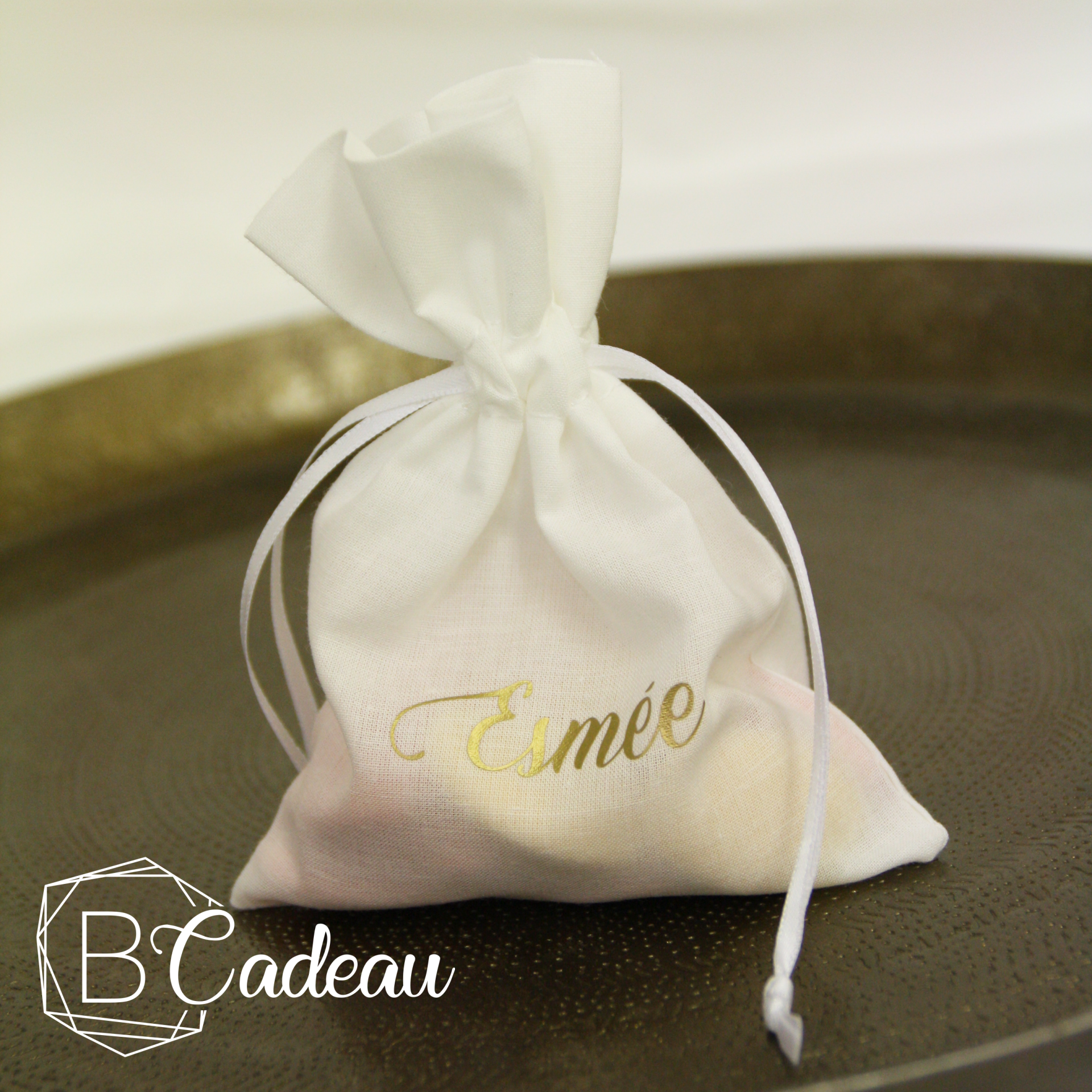 Stoffen zakje 10 st.