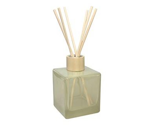 Kubus COTTON 300ml fles met HOUTEN top