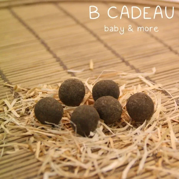 Bloembommetjes - bruin